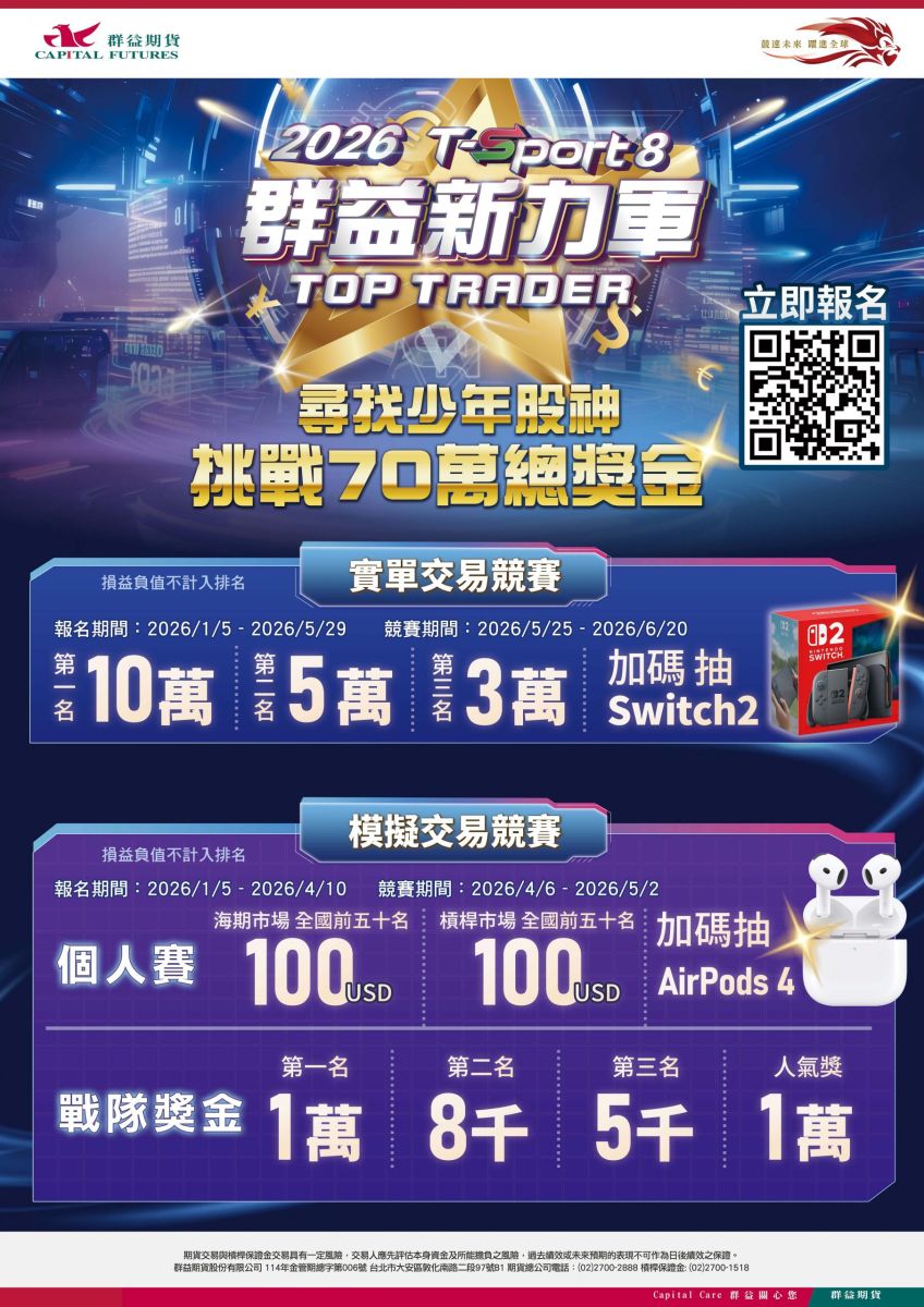 2026 TOP TRADER 群益新力軍